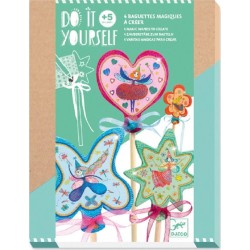 Djeco Design Do It Yourself - Magic Wands/Flowers Little Fairies - FSC MIX 07950 3070900079502
