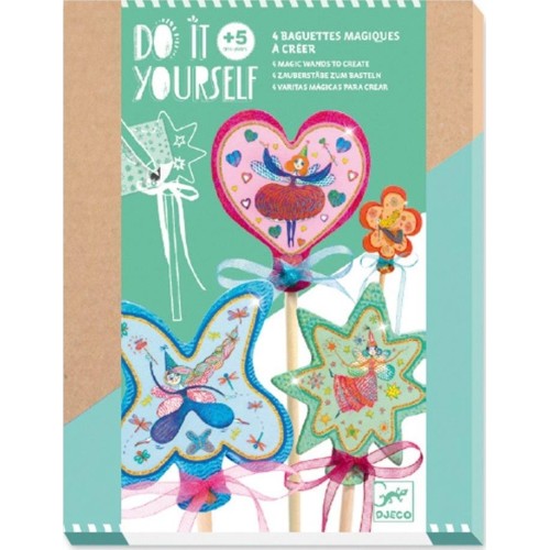 Djeco DIY Φτιάχνω Ραβδάκια Νεράιδες 07950 3070900079502