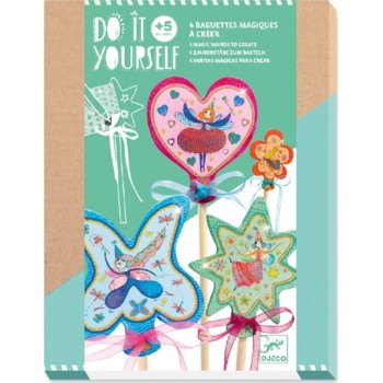 Djeco DIY Φτιάχνω Ραβδάκια Νεράιδες 07950 3070900079502