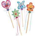 Djeco Design Do It Yourself - Magic Wands/Flowers Little Fairies - FSC MIX 07950 3070900079502