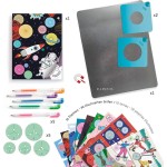 Djeco Design For Older Children - Drawing And Colouring Spirals - 10 Themes Block 08736 3070900087361