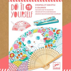 Djeco DIY Φτιάχνω Και Χρωματίζω Βεντάλια Και Θήκη Γατούλα 07949 3070900079496