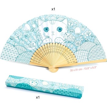 Djeco Do It Yourself - Koneko Fan 07949 3070900079496