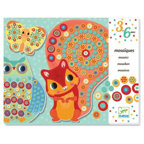 Djeco Design 3 To 6 Years - Collages Mosaic - Milfiori 08897 3070900088979
