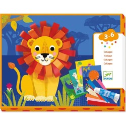 Djeco Design Young Children - Collages With Small Loops 09868 3070900098688