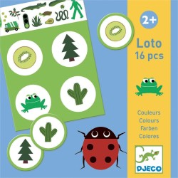 Djeco Λότο Μαθαίνω Τα Χρώματα 16 Τεμ. 08128 3070900081284