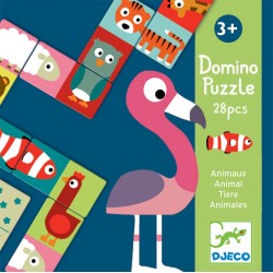 Djeco Educational Games Domino - Animo-Puzzle 08165 3070900081659