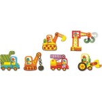 Djeco Puzzle Duo Articulo Vehicles 08170 3070900081703