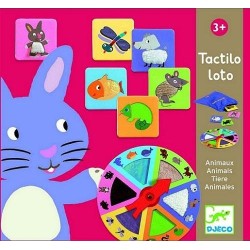 Djeco Εκπαιδευτικό Λότο Αφής Ζωάκια 08129 3070900081291