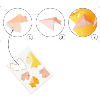 Djeco Design For Older Children - Paper Creations The King 09447 3070900094475