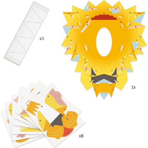 Djeco Design For Older Children - Paper Creations The King 09447 3070900094475