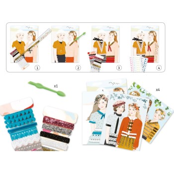 Djeco For Older Children - Paper Creations Four Season Girls 09401 3070900094017