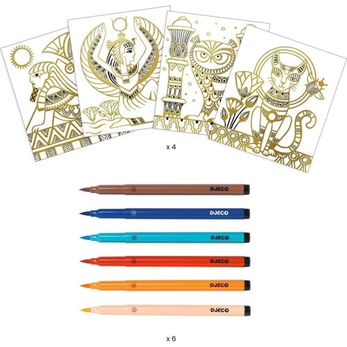 Djeco Artistic Color Set Egypt 09476 3070900094765