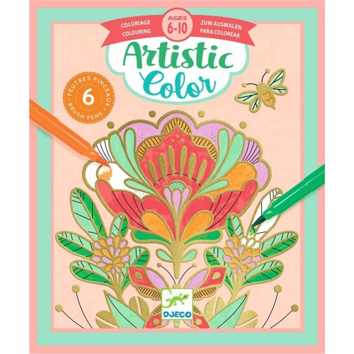 Djeco Artistic Color Ζωγραφίζω Μάνταλα Και Λουλούδια 09477 3070900094772