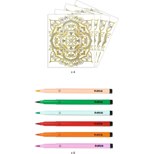 Djeco Artistic Color Set Flora 09477 3070900094772