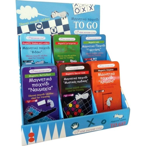 Purple Cow Toys Μαγνητικό Παιχνίδι Όνομα Ζώα Φυτά 26054 7290016026054