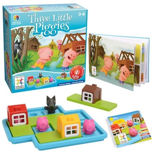 smart games Επιτραπέζιο Τα Τρία Γουρουνάκια 151875 5414301518754