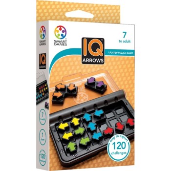 smart games Επιτραπέζιο-Σπαζοκεφαλιά IQ Arrows 120 Challenges 152321 5414301523215