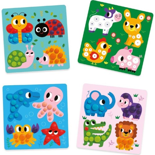 Djeco Design Young Children - Modelling Dough Circles 09894 3070900098947