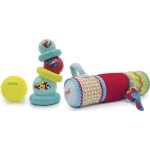 ludi Fabric Cylinder With Pyramid Balls 30002 3550833300022