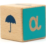 Svoora 24 Wooden Blocks With Greek Letters and Numbers 03020 5208006030204
