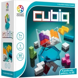 smart games Επιτραπέζιο 3D Κύβος Cubiq 80 Challenges 152405 5414301524052