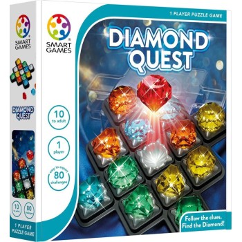 smart games Επιτραπέζιο Η Αναζήτηση Του Κόκκινου Διαμαντιού 80 Challenges 152391 5414301523918