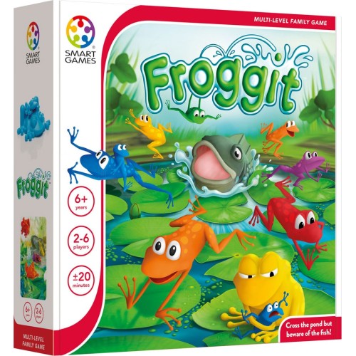 smart games Επιτραπέζιο Froggit 2-6 Παίκτες 152334 5414301523345