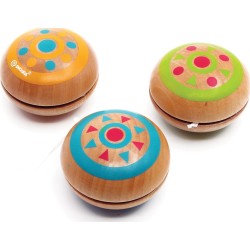 Svoora Wooden Yo-Yo Indie In 3 Designs 13044 5208006130447