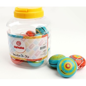Svoora Wooden Yo-Yo Classic In 3 Designs 13007 5208006130072