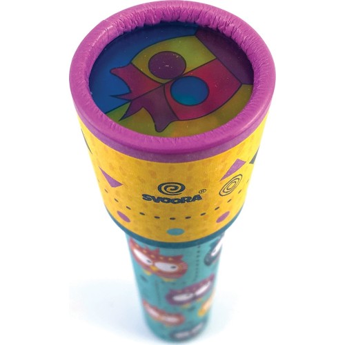 Svoora Rotating Kaleidoscope Indianimals ‘Owl’ 19 Cm 23045 5208006230451