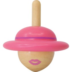 Svoora Wooden Top Spinning Hat: The Lady 5.5 Cm 13013 5208006130133