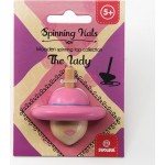 Svoora Wooden Top Spinning Hat: The Lady 5.5 Cm 13013 5208006130133