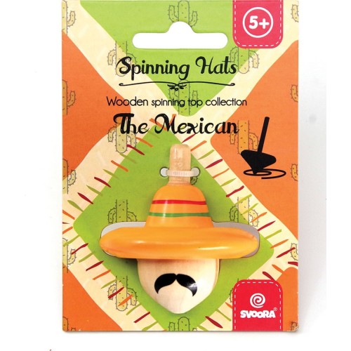 Svoora Σβουρίτσα Ξύλινη Hat The Mexican 5.5 Cm 13011 5208006130119