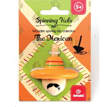 Svoora Σβουρίτσα Ξύλινη Hat The Mexican 5.5 Cm 13011 5208006130119