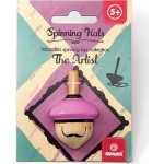 Svoora Wooden Top Spinning Hat: The Artist 5.5 Cm 13008 5208006130089
