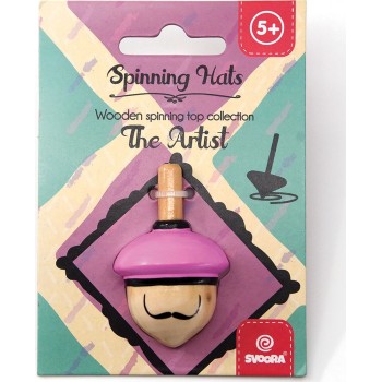 Svoora Σβουρίτσα Ξύλινη Hat The Artist 5.5 Εκ. 13008 5208006130089