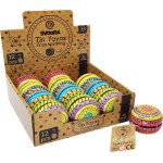 Svoora Tin Yo-Yo With Free Spin Funky Party In 4 Designs 13021 5208006130218