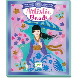 Djeco Design For Older Children - Collages Artistic Beads - Around The World 09474 3070900094741