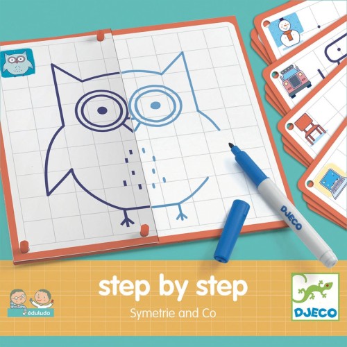 Djeco Step By Step Symetrie And Co 08325 3070900083257