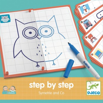 Djeco Step By Step Symetrie And Co 08325 3070900083257