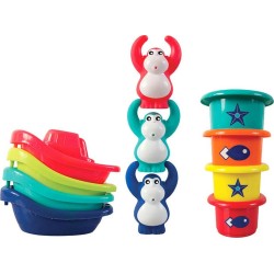ludi Bathroom Play Set Monkeys 11Pcs. 40028 3550833400289