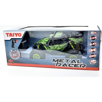 taiyo Τηλεκατευθυνόμενο Οχημα Metal Racer - Green 1:18 180010K 8436547415991