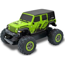 taiyo RC Car Jeep Wrangler Sahara Unlimited - Green 1:22 220001B 8436547415953