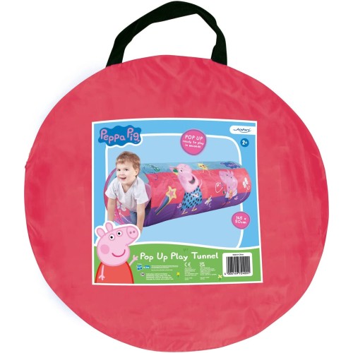 John Peppa Pig - Tunnel to Crawl, Folding, for Transport 72400 4006149724001