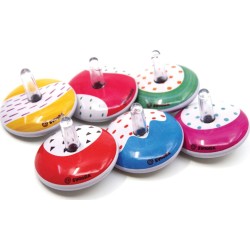 Svoora Mini Retro Spinning Tin Top Rainbow 13015 5208006130157