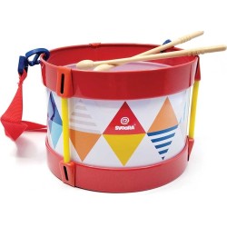 Svoora Tin Drum With Belt & Drumsticks 14035 5208006140354