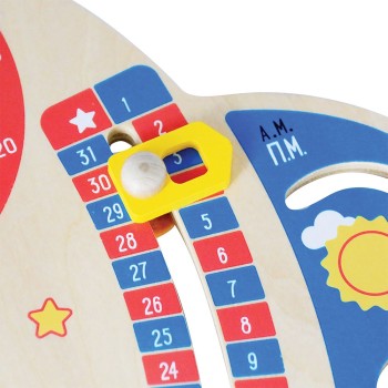 Svoora Wooden Learning Calendar Space 03040 5208006030402