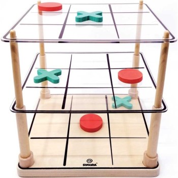 Svoora Τρισδιάστατη Τρίλιζα Epic Tac Toe 23145 5208006231458