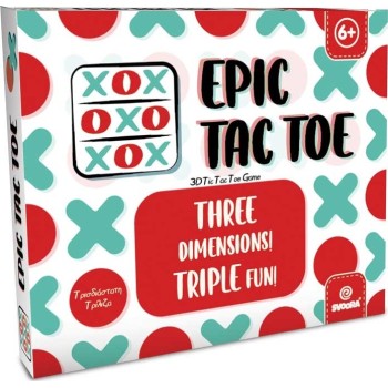 Svoora Τρισδιάστατη Τρίλιζα Epic Tac Toe 23145 5208006231458
